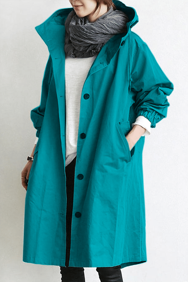 EP | Veste à capuche imperméable pour femmes