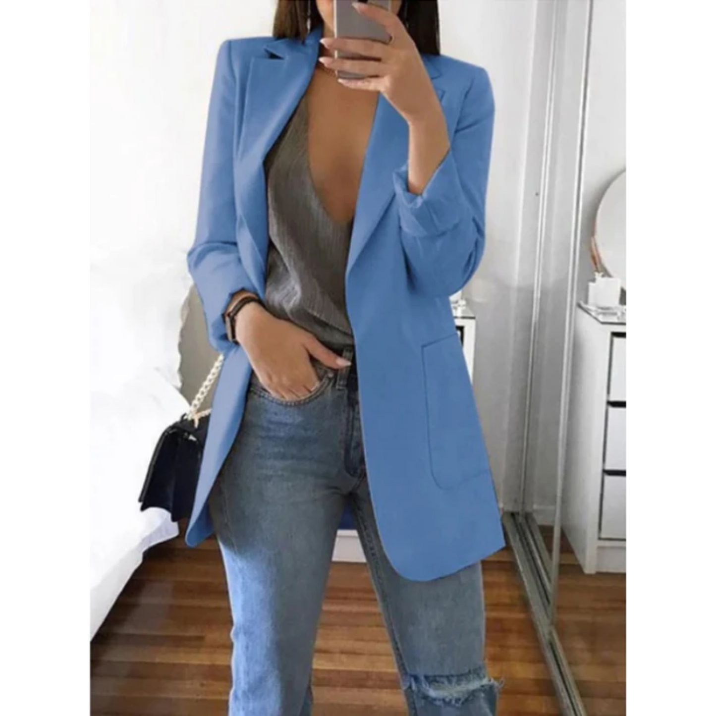 EP | Blazer de style à la coupe étroite