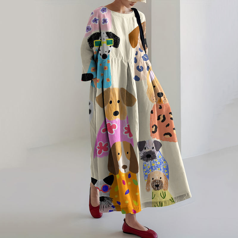 Robe au design classique