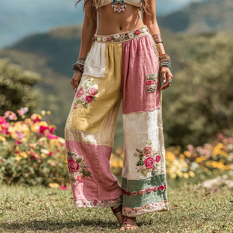 Pantalon inspiration vintage