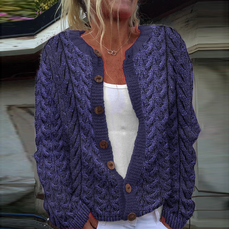 Cardigan au design réfléchi