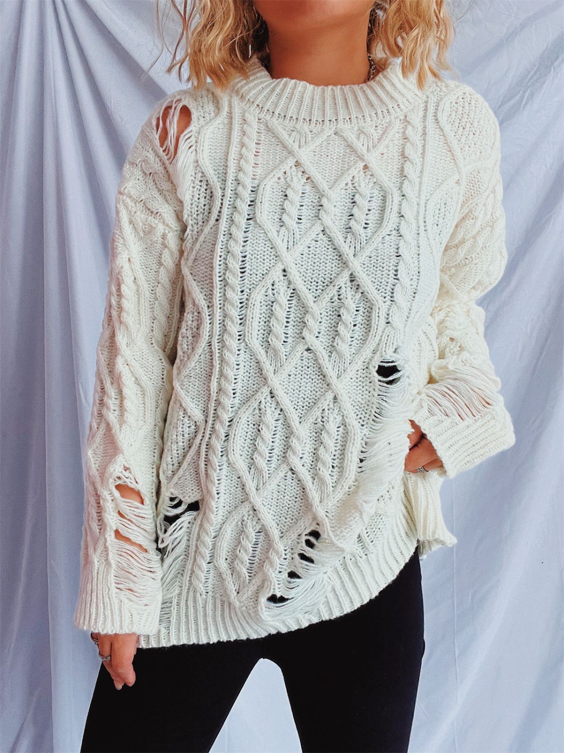Pull au design classique