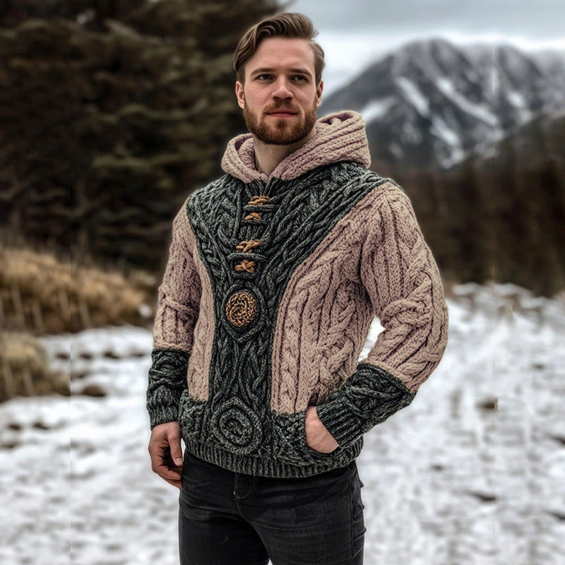Pull au design réfléchi