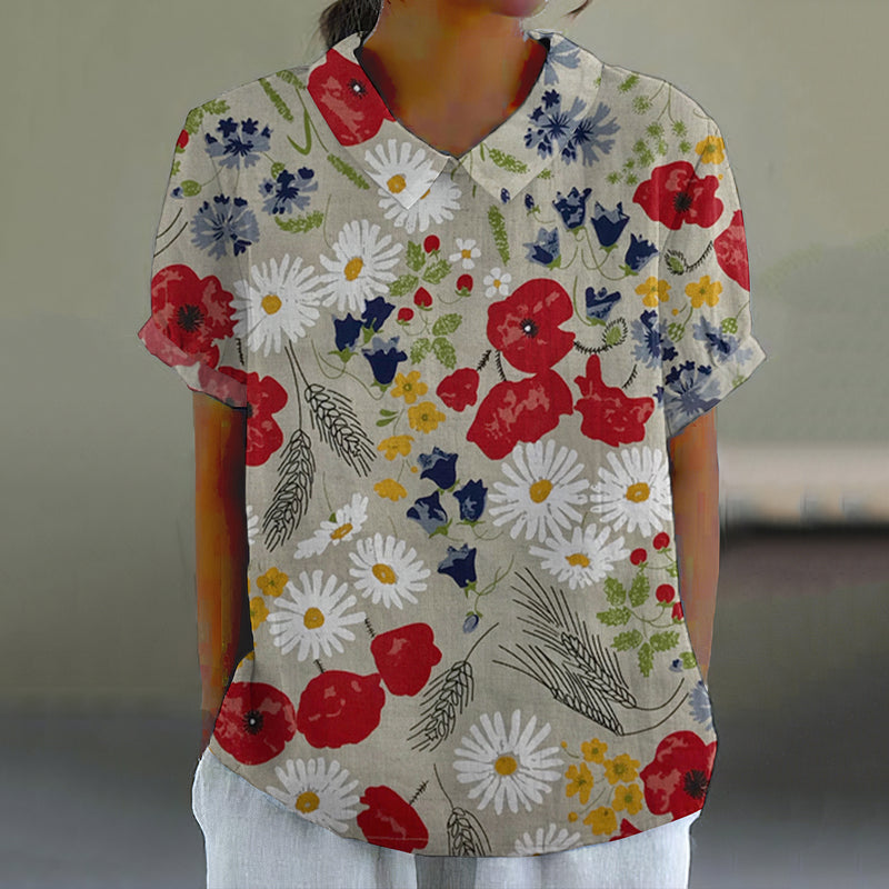 Chemise au style vintage intemporel