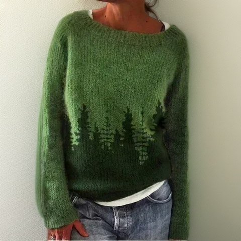 Pull au design réfléchi