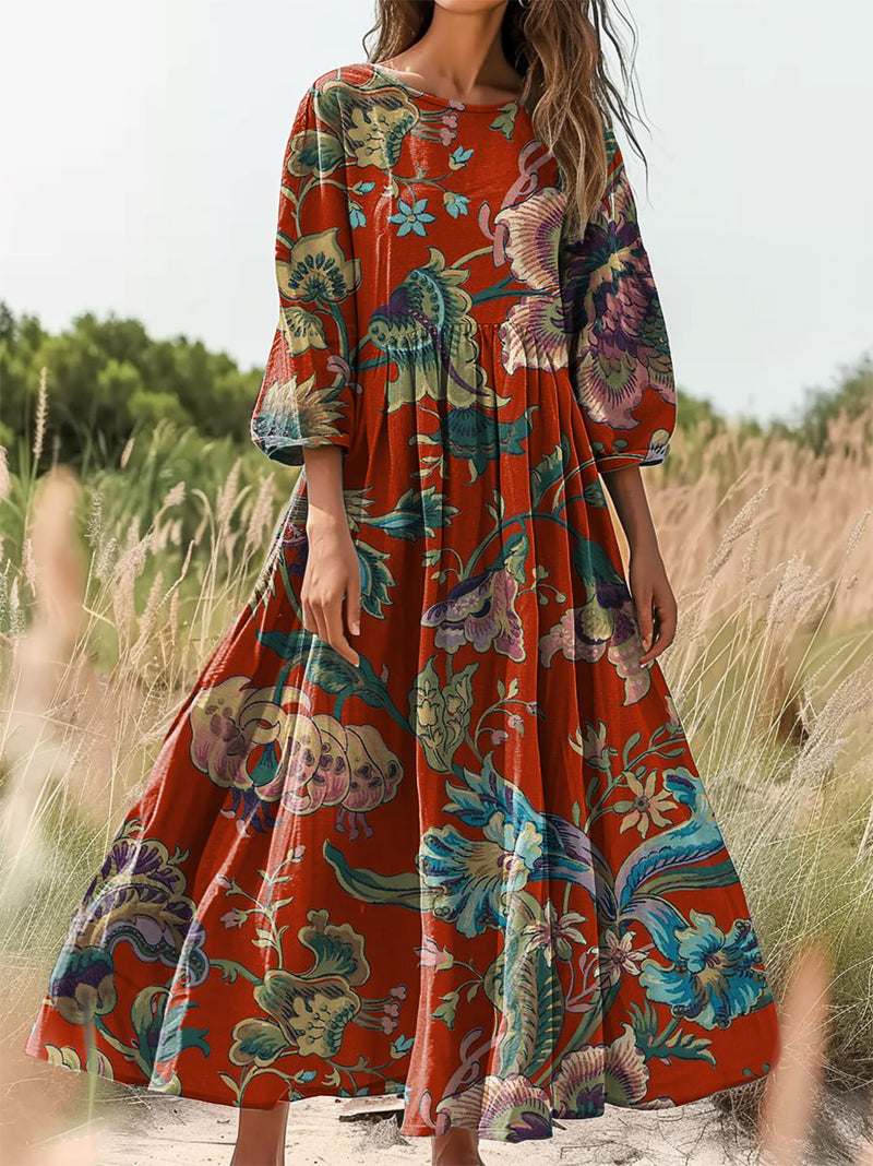 Robe au style vintage intemporel
