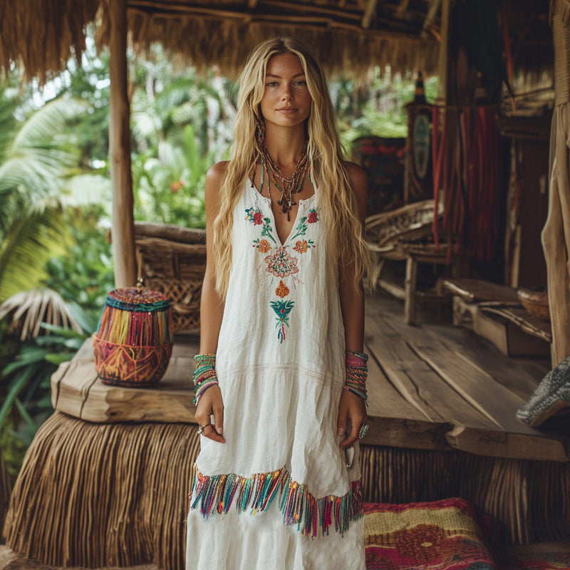 Robe au design classique