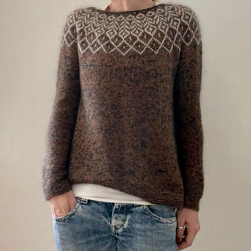 Pull au design classique