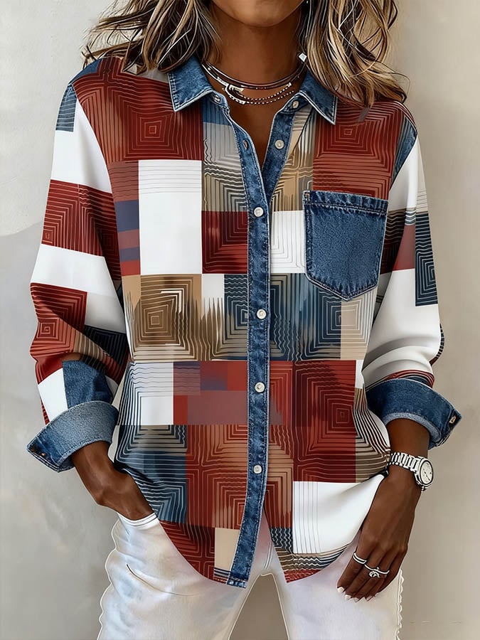 Chemise au design gracieux