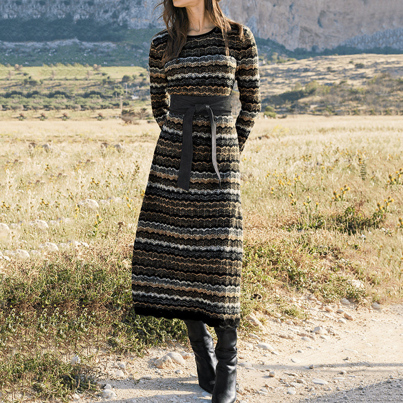 Robe au style vintage intemporel