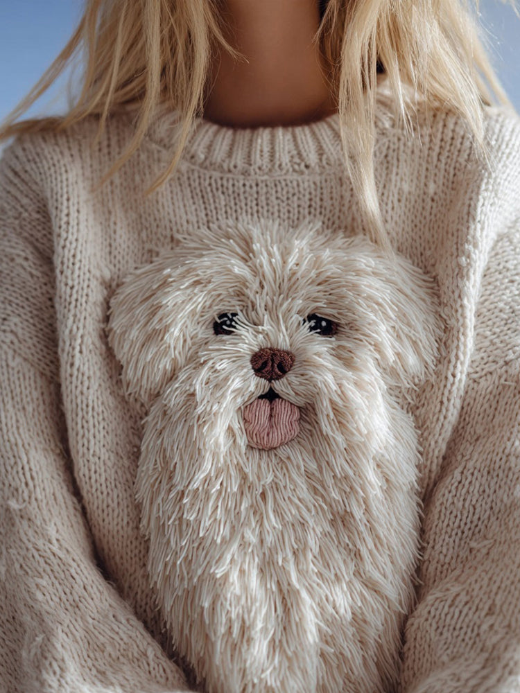 Pull vintage classique