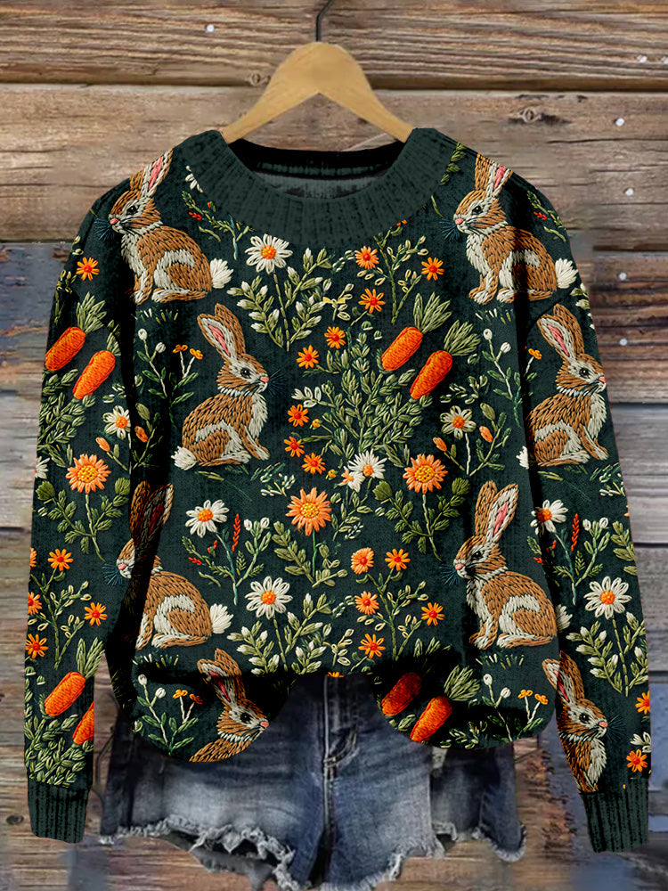 Pull au style vintage intemporel