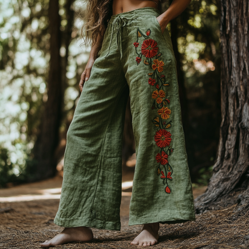 Pantalon au design classique