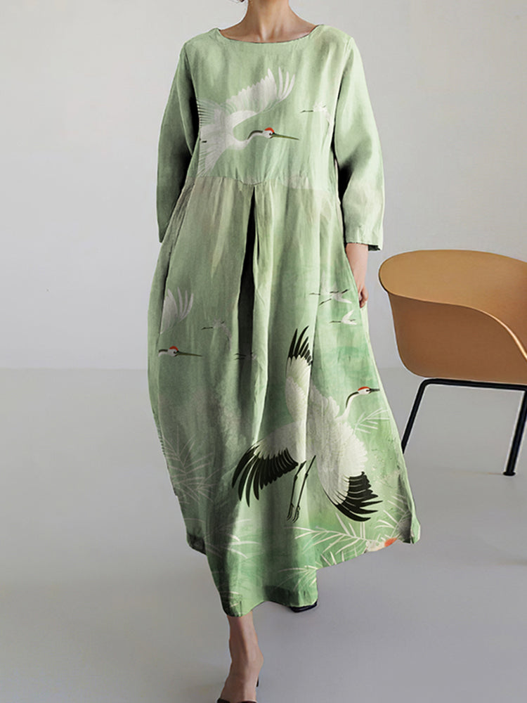 Robe au style vintage intemporel