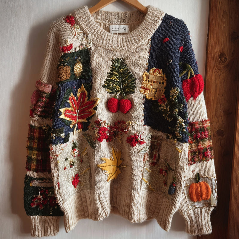 Pull au style vintage intemporel