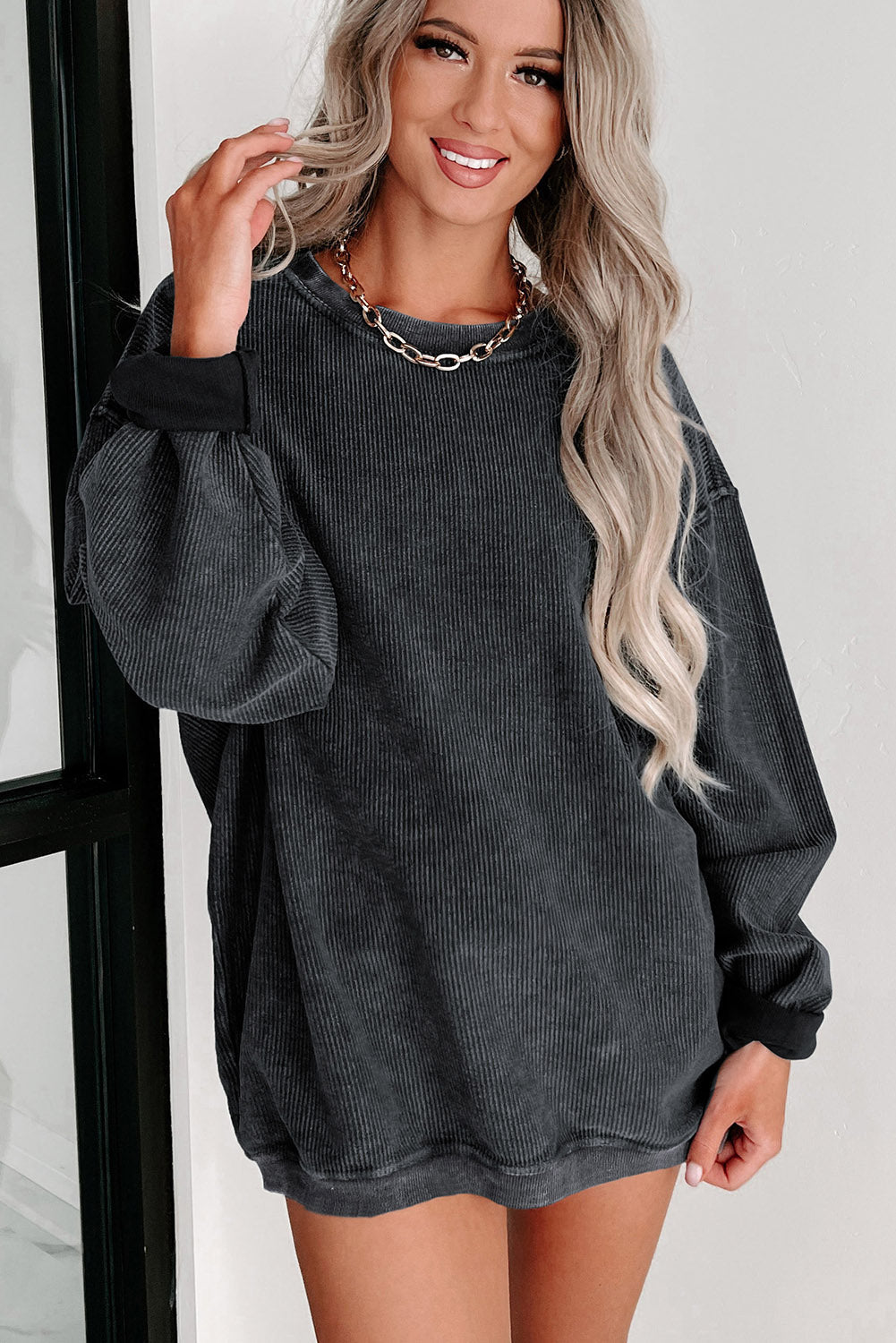 Pull au design réfléchi