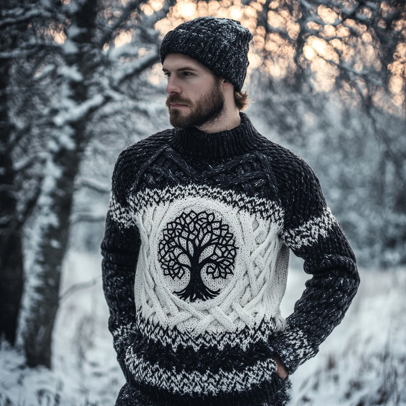 Pull vintage classique