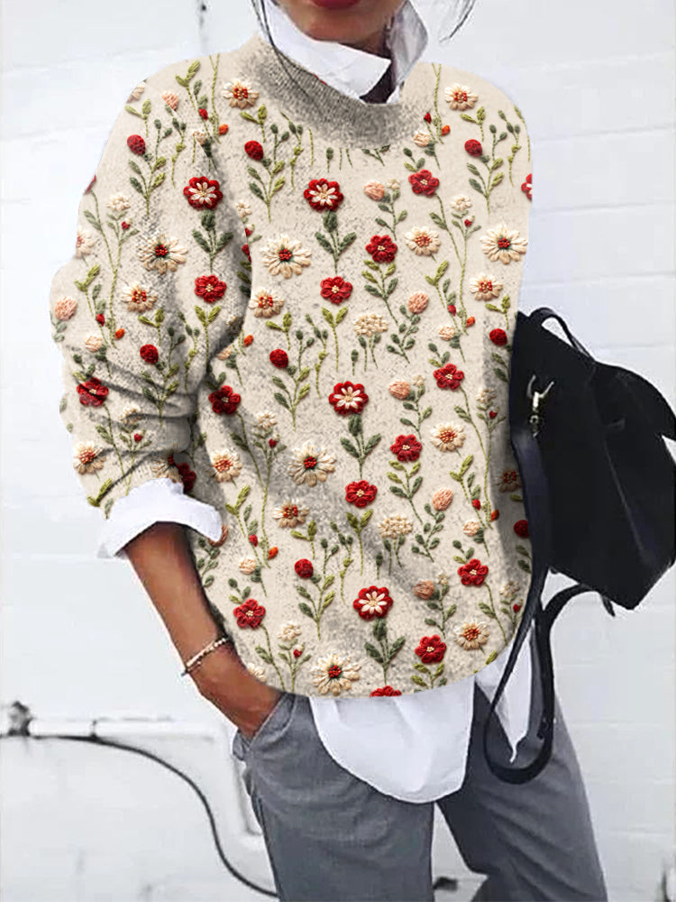 Pull vintage classique