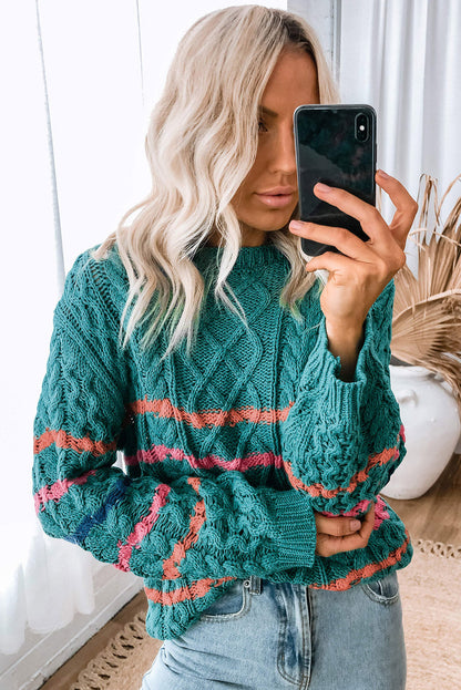 Pull au design réfléchi
