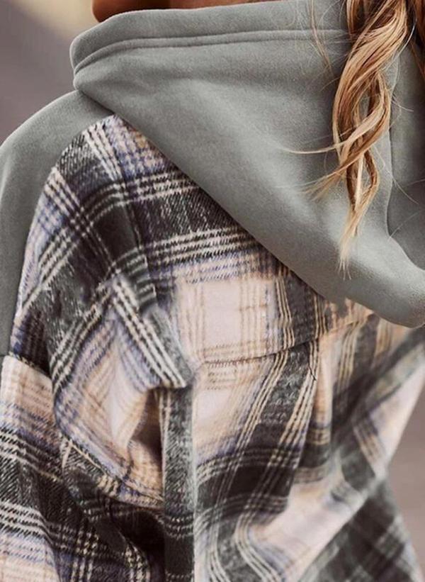 EP | Confortable sweat à manches longues en patchwork