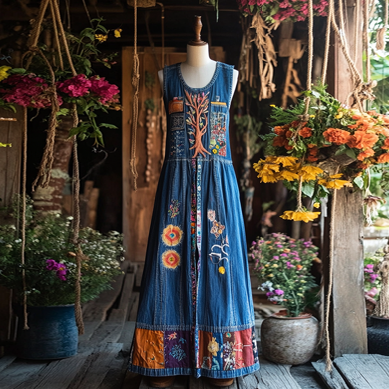 Robe au design réfléchi