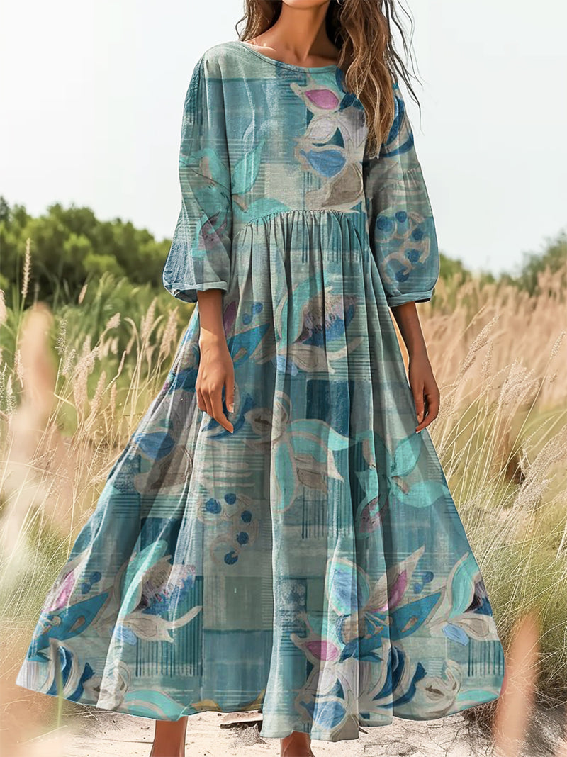Robe au style vintage intemporel