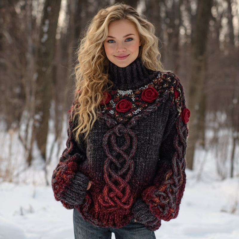 Pull au style vintage intemporel