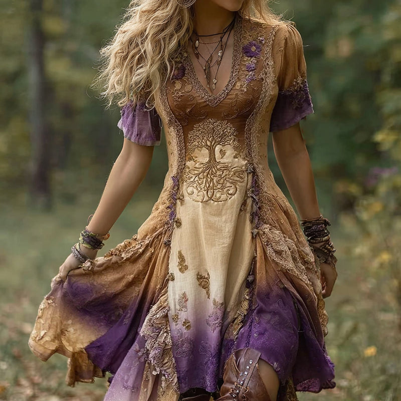 Robe magnifiquement confectionné