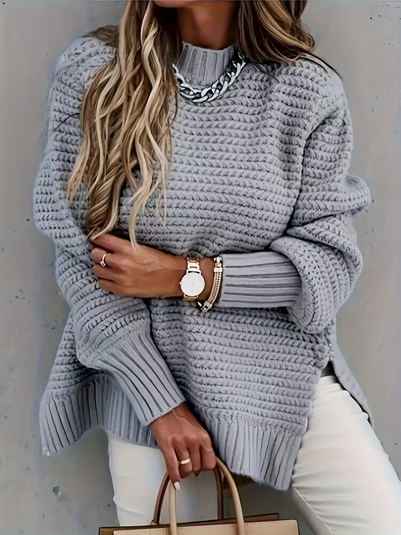 Pull au design classique