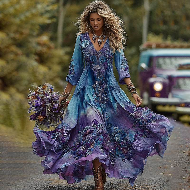 Robe au style vintage intemporel