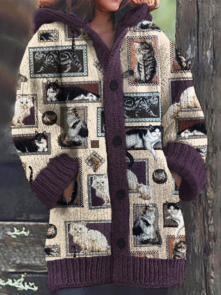 Cardigan au style vintage intemporel