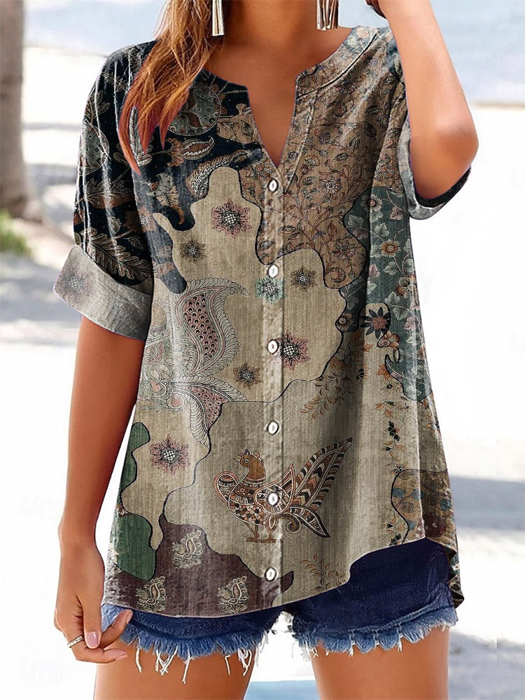 Chemise au design gracieux