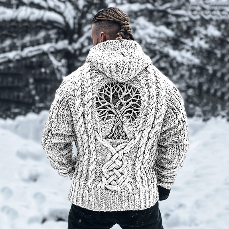 Pull au design réfléchi