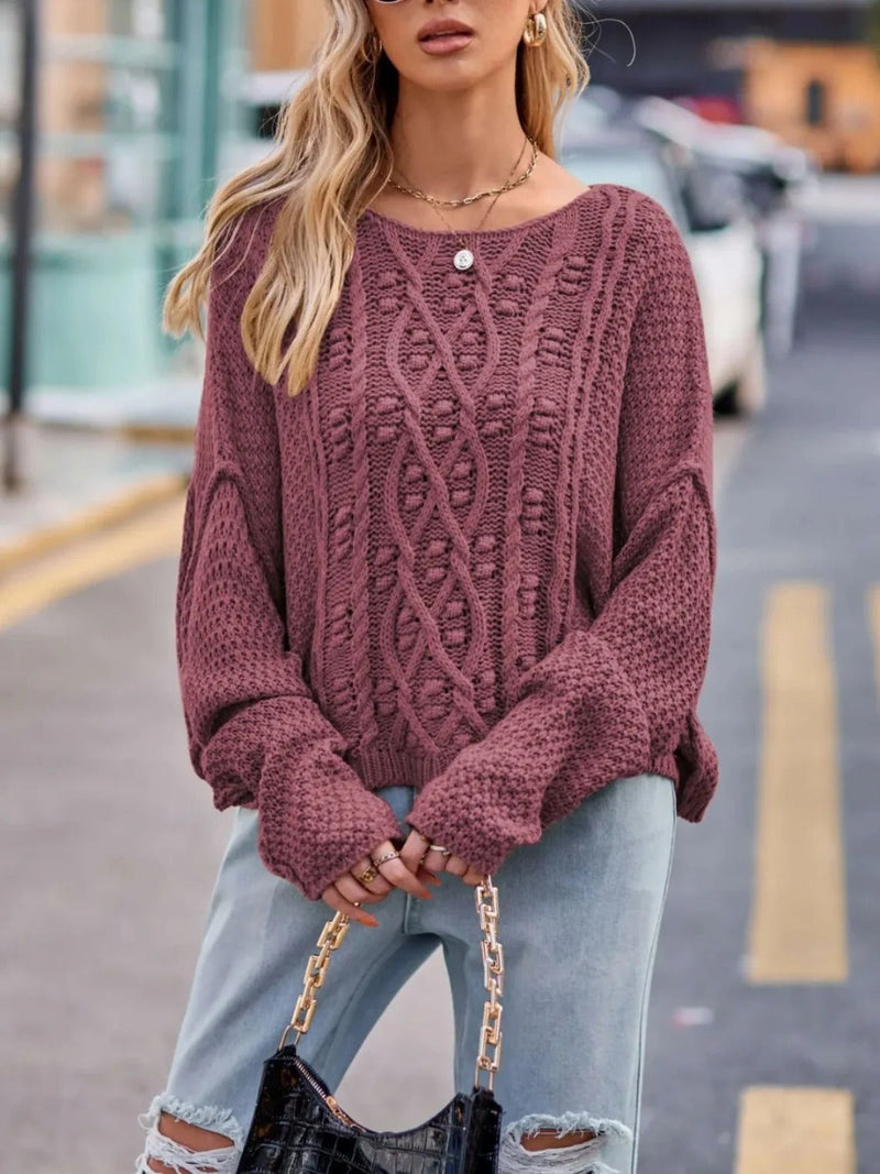 Pull au design classique