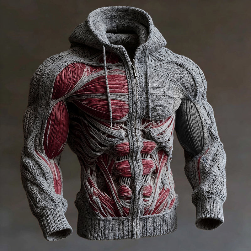 Pull au design réfléchi