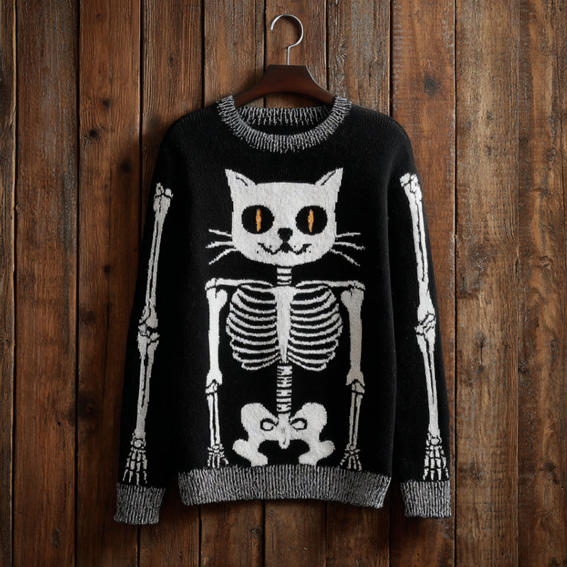 Pull au design réfléchi