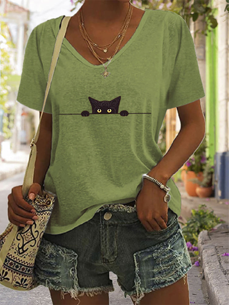 T-Shirt au design réfléchi
