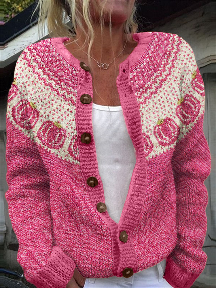 Cardigan au design réfléchi