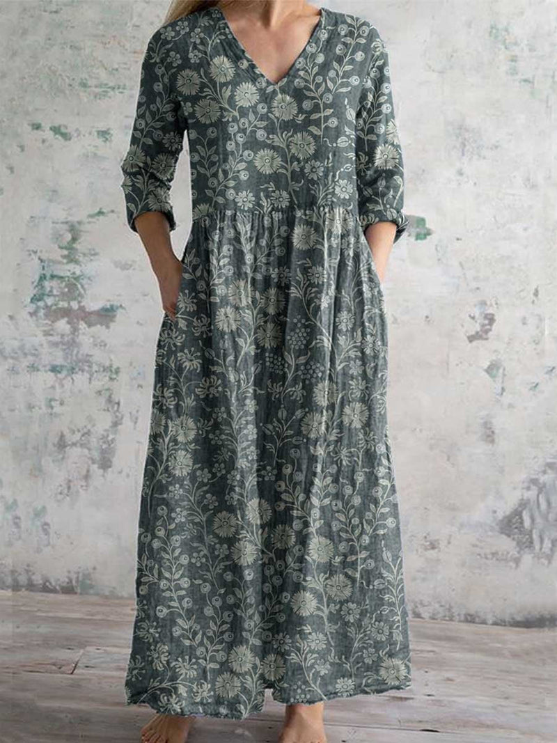 Robe au style vintage intemporel