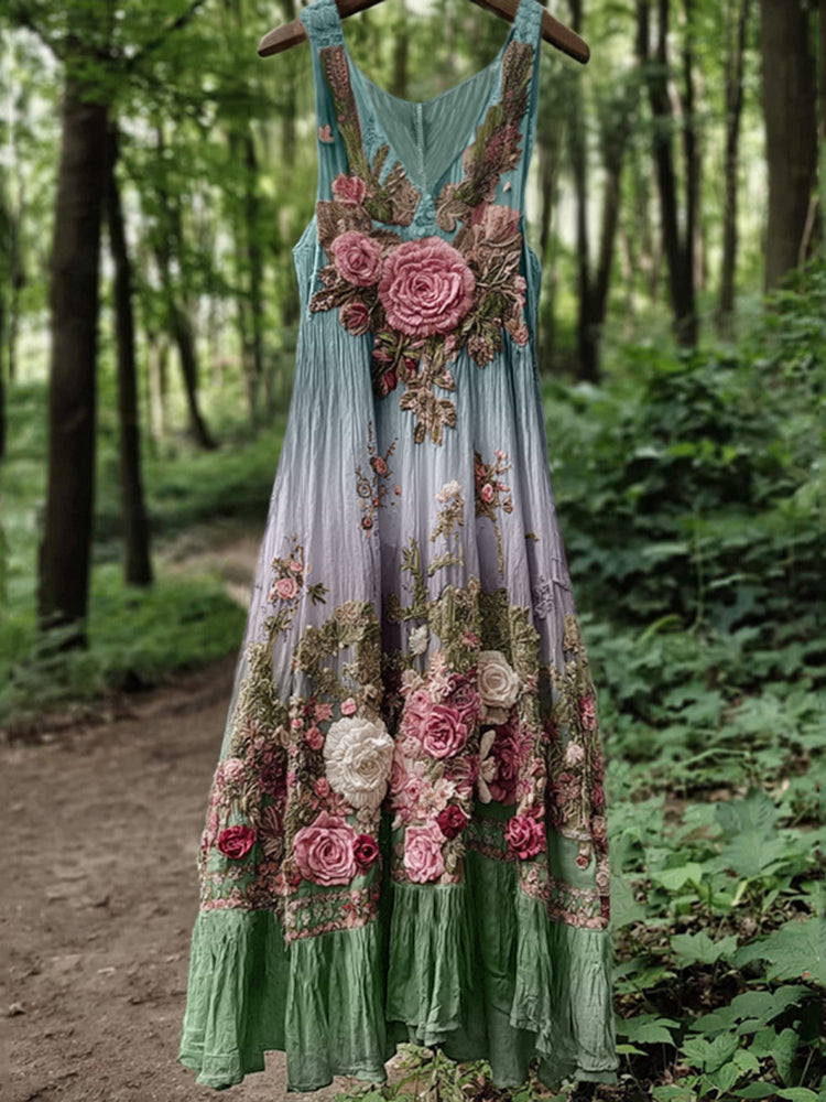 Robe au style vintage intemporel