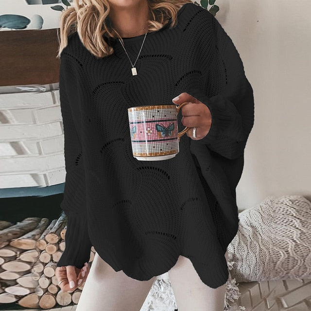 Pull au design réfléchi