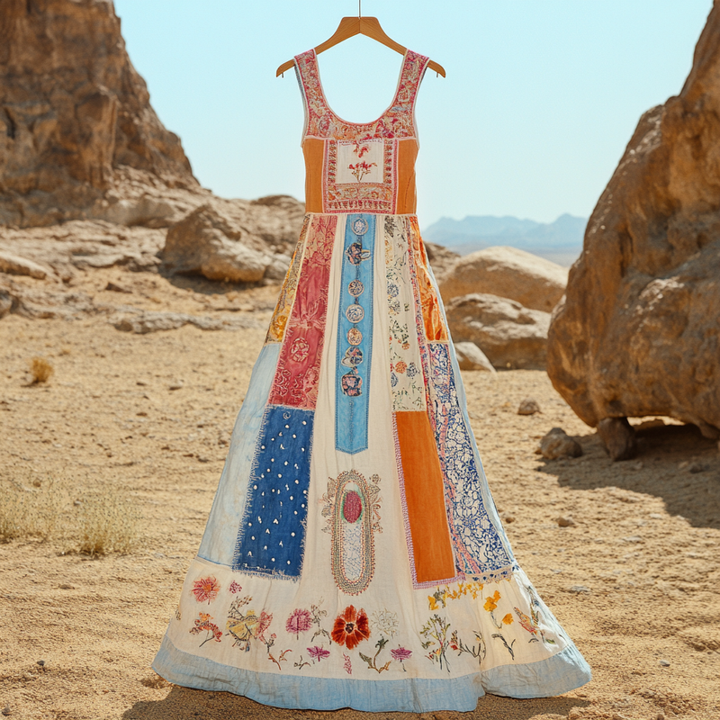 Robe au style vintage intemporel