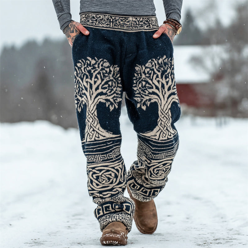 Pantalon au design réfléchi