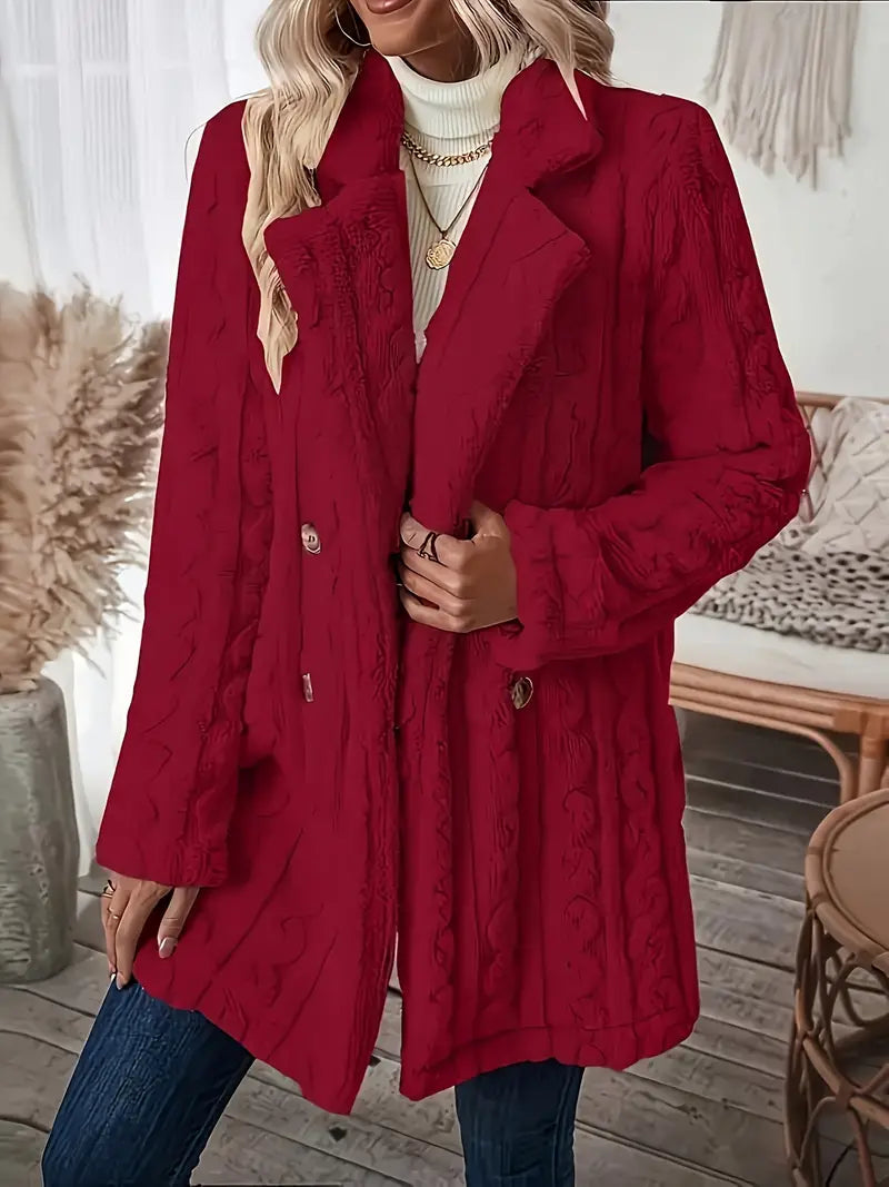 EP | Veste thermique douce, unie, à manches longues