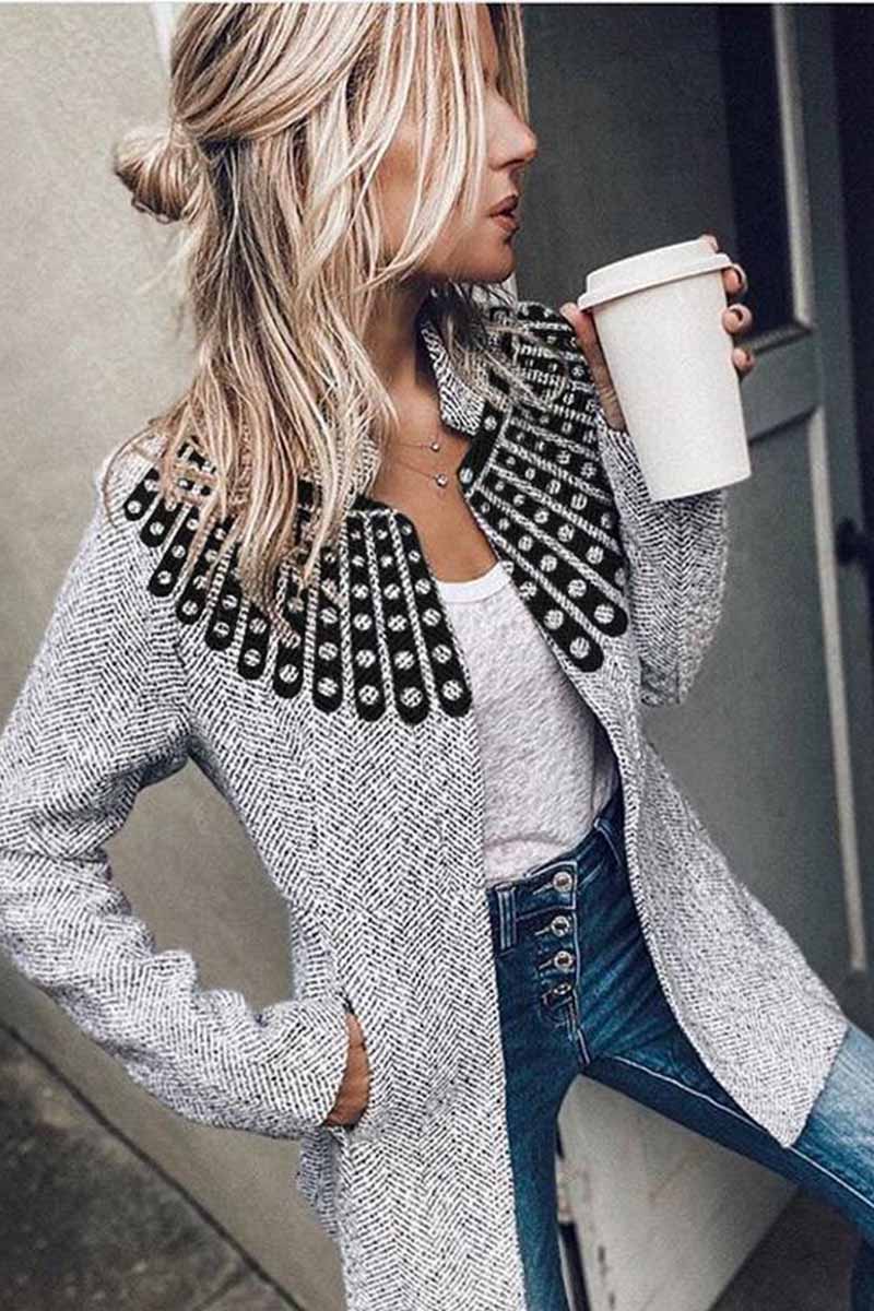 Manteau au design classique
