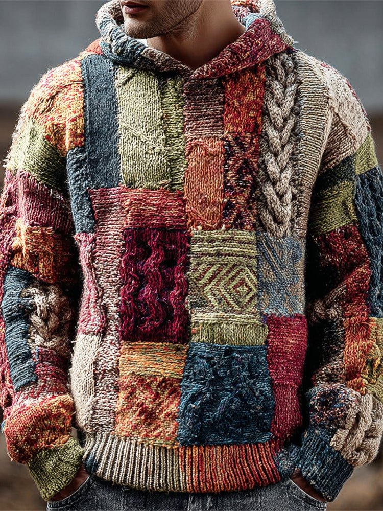 Pull au design réfléchi