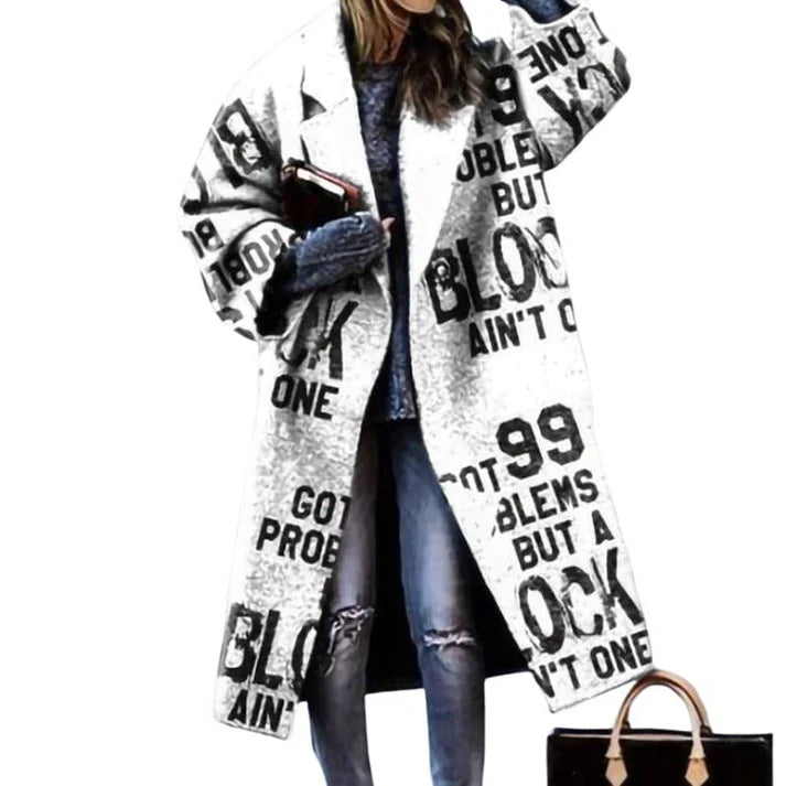 Manteau au style vintage intemporel
