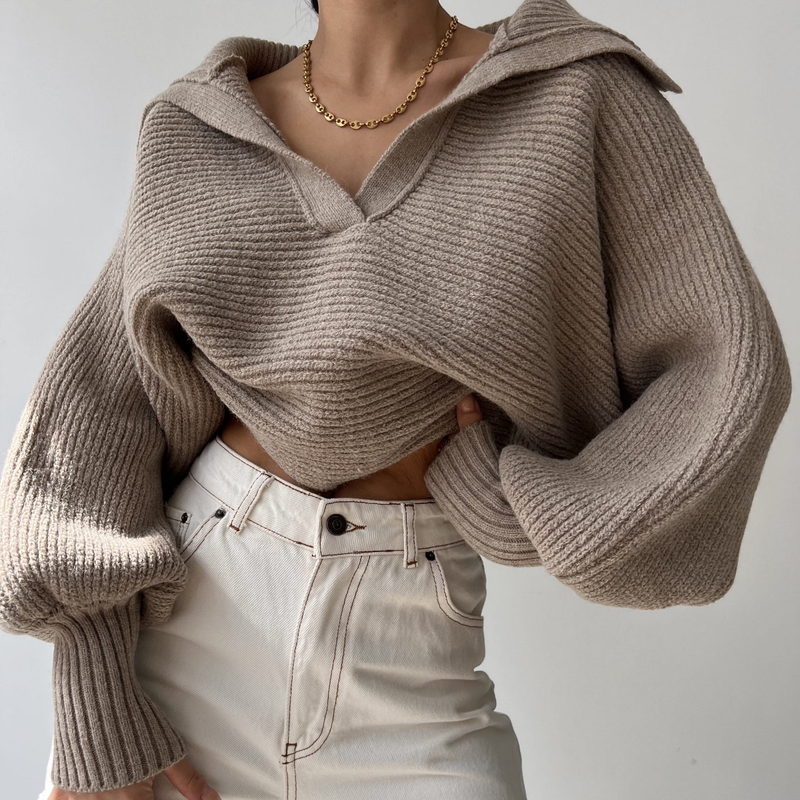 Pull au design classique