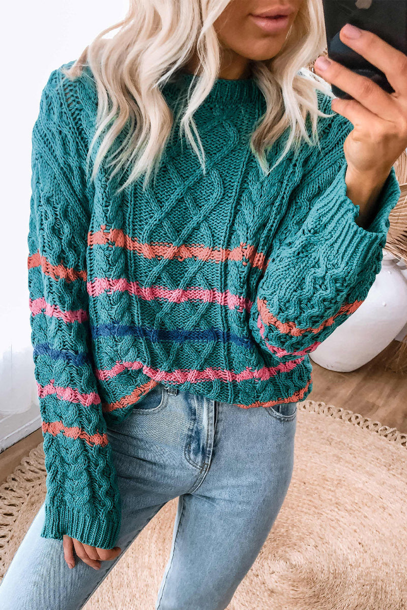 Pull au design réfléchi