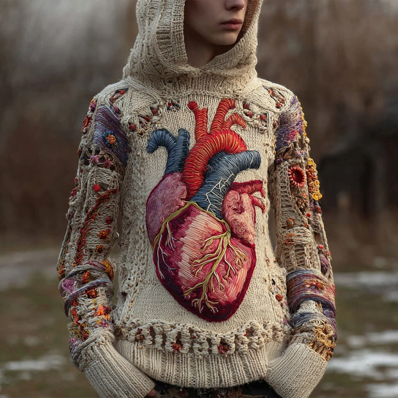 Pull au design réfléchi